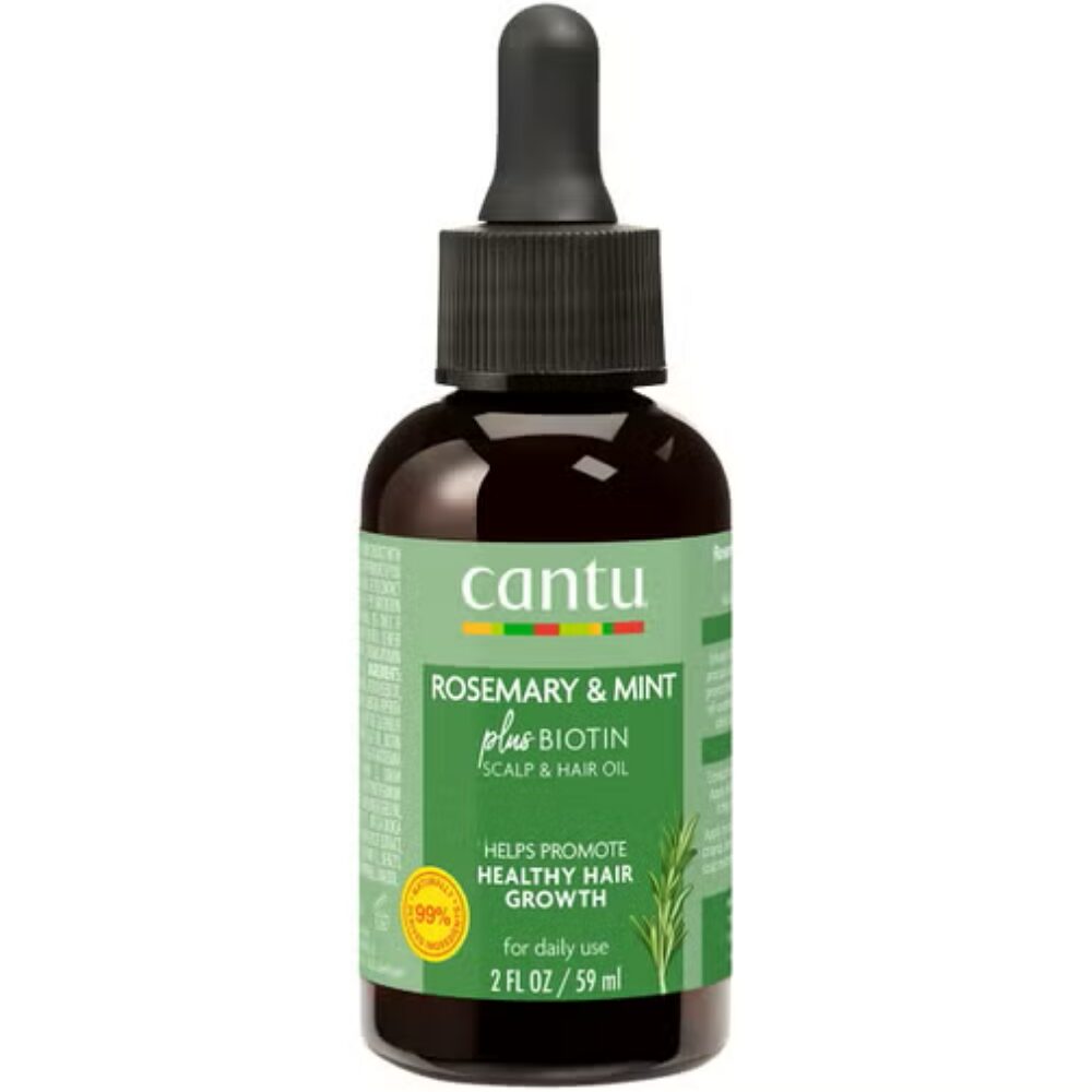 CANTU0073.jpg Cantu Rosemary & Mint Plus Biotin Scalp & Hair Oil 59ml - Image 1