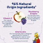 Childs Farm Hair & Body Wash Blackberry & Organic Apple 250ml - Image 6