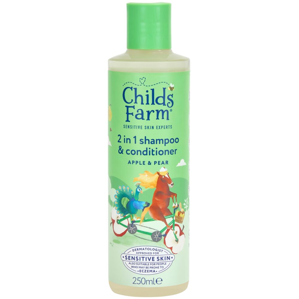 CF0060.jpg Childs Farm 2-In-1 Shampoo & Conditioner Apple & Pear 250ml - Image 1