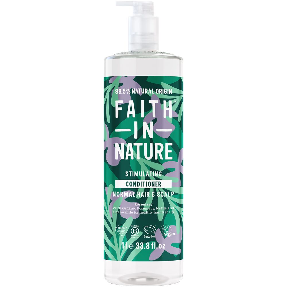 FIN0109.jpg Faith In Nature Rosemary Conditioner 1000ml - Image 1