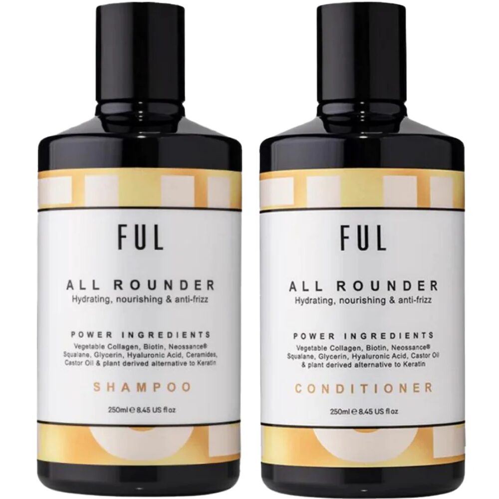 FULALLSHCTW.jpg FUL All Rounder Moisture Shampoo & Conditioner Twin 2 x 250ml - Image 1