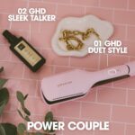 ghd limited edition duet style 2-in-1 hot air straightener, drier & styler pink sorbet - Image 7