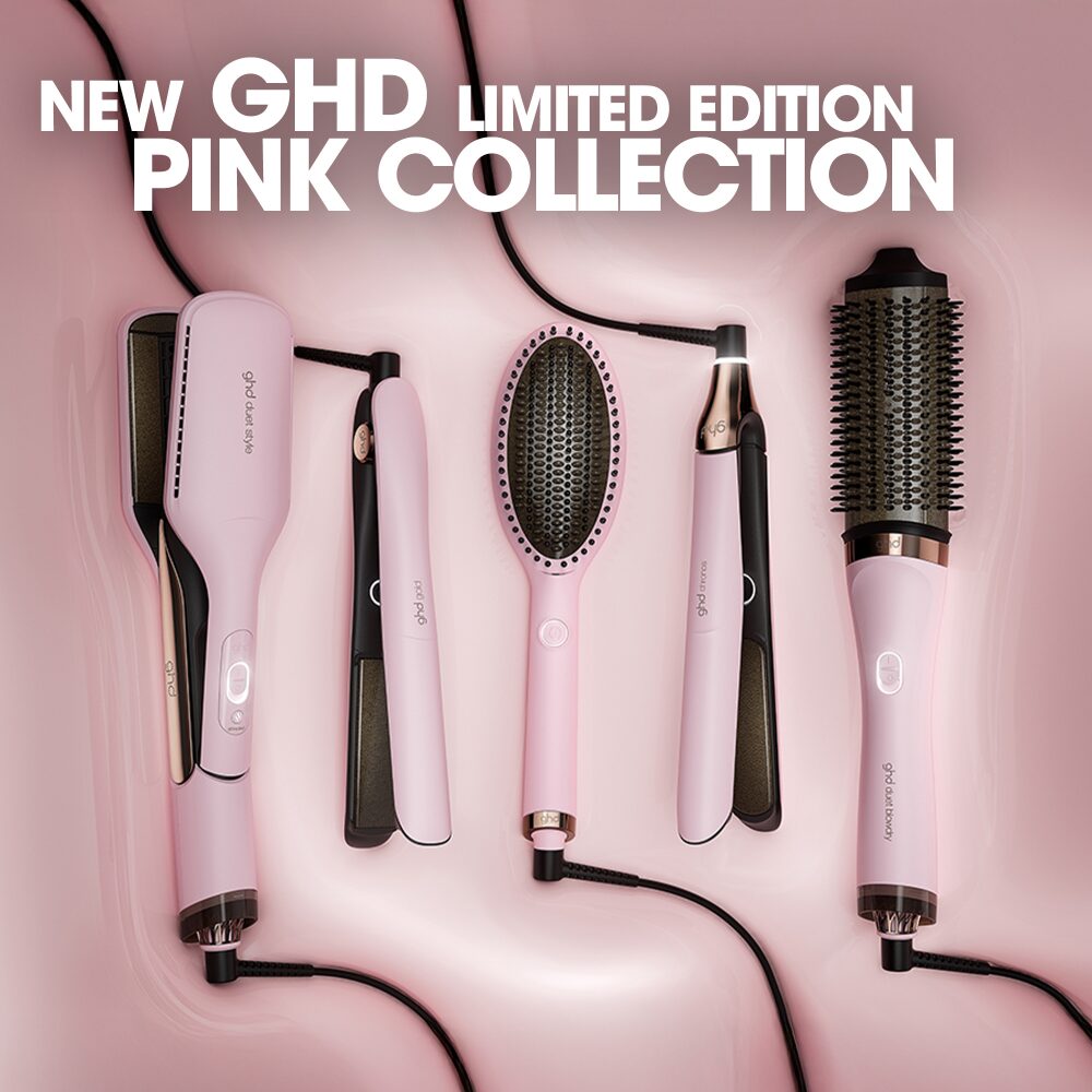 GH0210-5.jpg ghd Limited Edition Duet Professional 2-in-1 Blow Dry Brush Pink Sorbet - Image 1