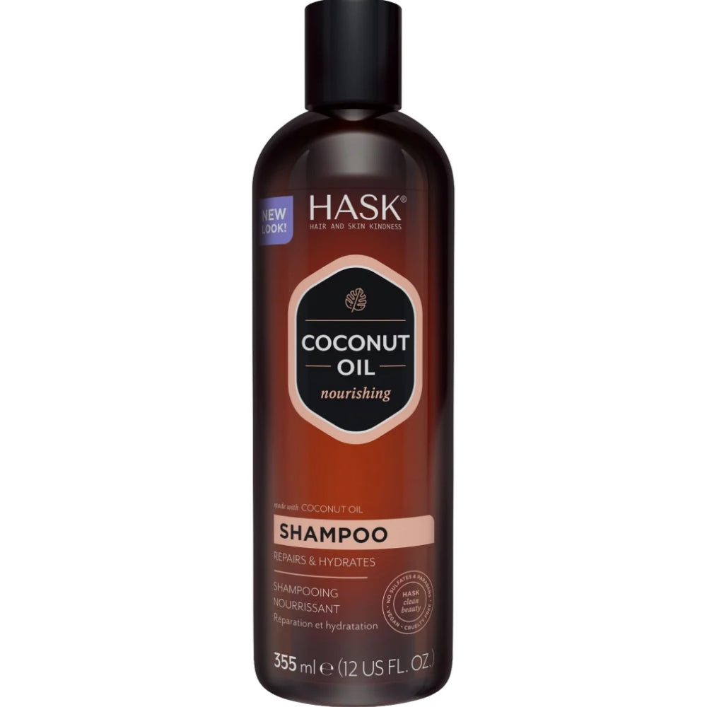 HASCOCOSHC_1.jpg Hask Monoi Coconut Oil Nourishing Shampoo & Conditioner Twin 2 x 355ml - Image 1