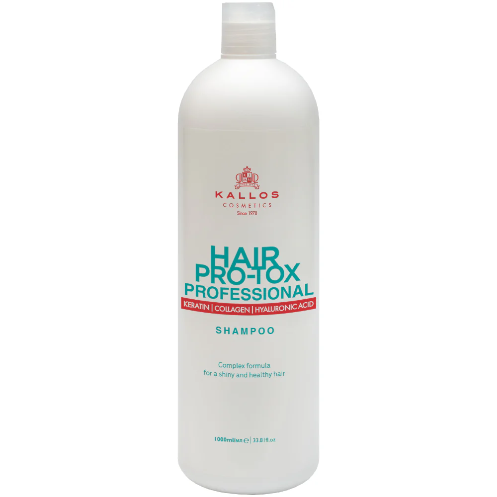 KALPRTXTW_1_2e687207-df0d-46e7-8b11-ea26f087af95.png Kallos Cosmetics Hair Pro-Tox Professional Shampoo & Hair Mask Twin 2 x 1000ml - Image 1