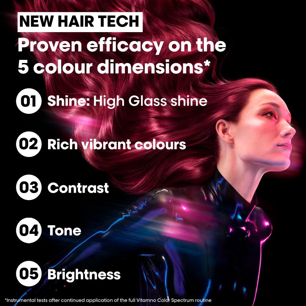 LPSE0121-2.jpg L'Oreal Professionnel Serie Expert Vitamino Colour Spectrum Blue Dyes Shampoo 300ml - Image 1