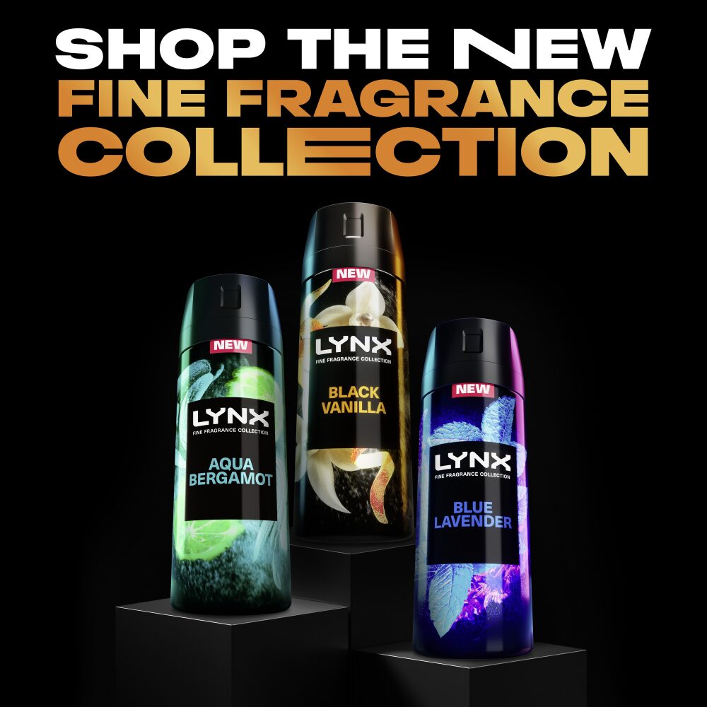 LYNX0081-5.jpg Lynx Fine Fragrance 72h Black Vanilla Orange & Sandalwood Premium Deodorant Body Spray 35ml - Image 1
