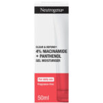 Neutrogena Clear & Defend+ 4% Niacinamide & Panthenol Gel Moisturiser 50ml - Image 3