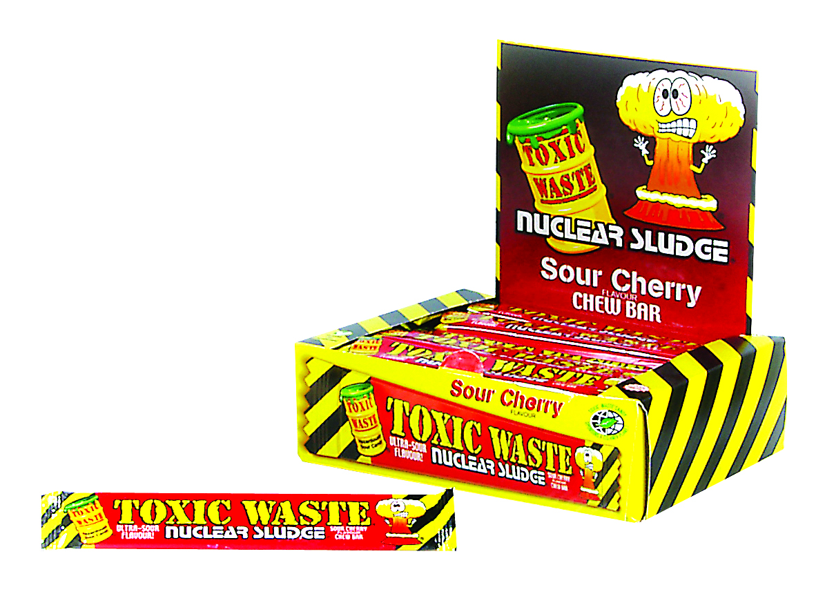 NSTWCC.jpg Toxic Waste Cherry Chew Bars 20g - Image 1