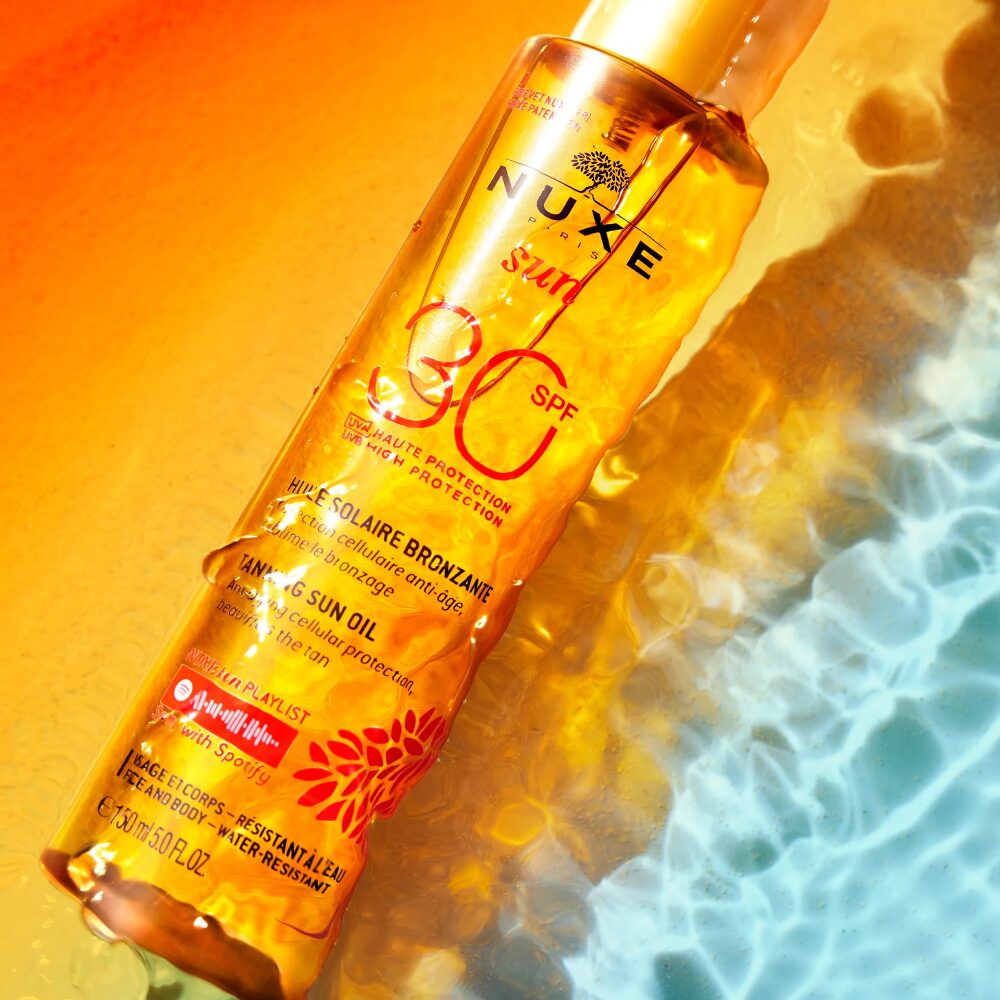 NUXE0030-2.jpg Nuxe Tanning Oil Spray SPF30 150ml & Refreshing After Sun Lotion 100ml Duo - Image 1