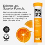 Phizz Orange 3 in 1 Multivitamin Hydration Tablets 20 Tablets - Image 6