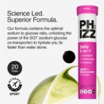 Phizz Apple & Blackcurrant 3 in 1 Multivitamin Hydration Tablets 20 Tablets - Image 2