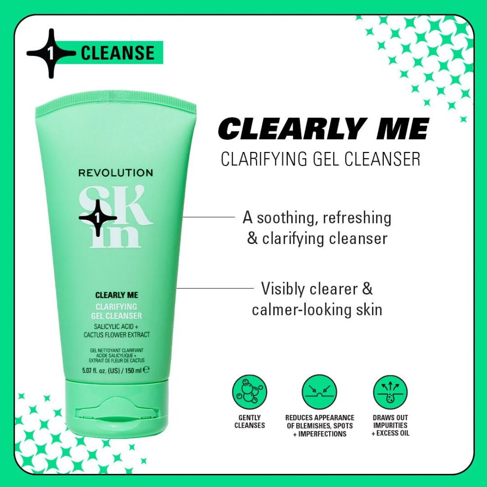 REVS0222-5.jpg Revolution Skincare Clearly Clarify 4 Step Clarifying Routine - Image 1