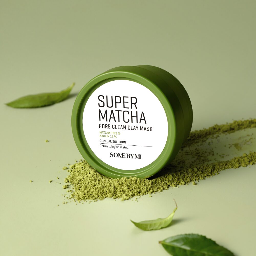 SBY0007_2.jpg Some By Mi Super Matcha Intensive Pore Cleaning & Tightening Clay Mask 100g - Image 1