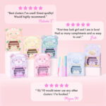 Unicorn Cosmetics What The Fluff Up Unbearlievable DIY Individual Lash Clusters Black - Image 3