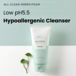 Heimish All Clean Green pH Balancing Facial Cleanser Foam 150g - Image 2