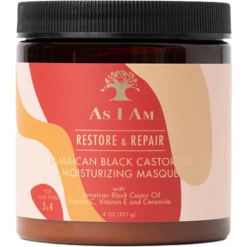 as-i-am-restore-repair-jamaican-black-castor-oil-moisturising-masque-for-damaged-hair-227g-p30762-80996_image.jpg As I Am Restore & Repair Jamaican Black Castor Oil Moisturising Mask 227g - Image 1