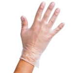 Aurelia Delight Lite PF Clear Powder Free Vinyl Examination Gloves Small 100x