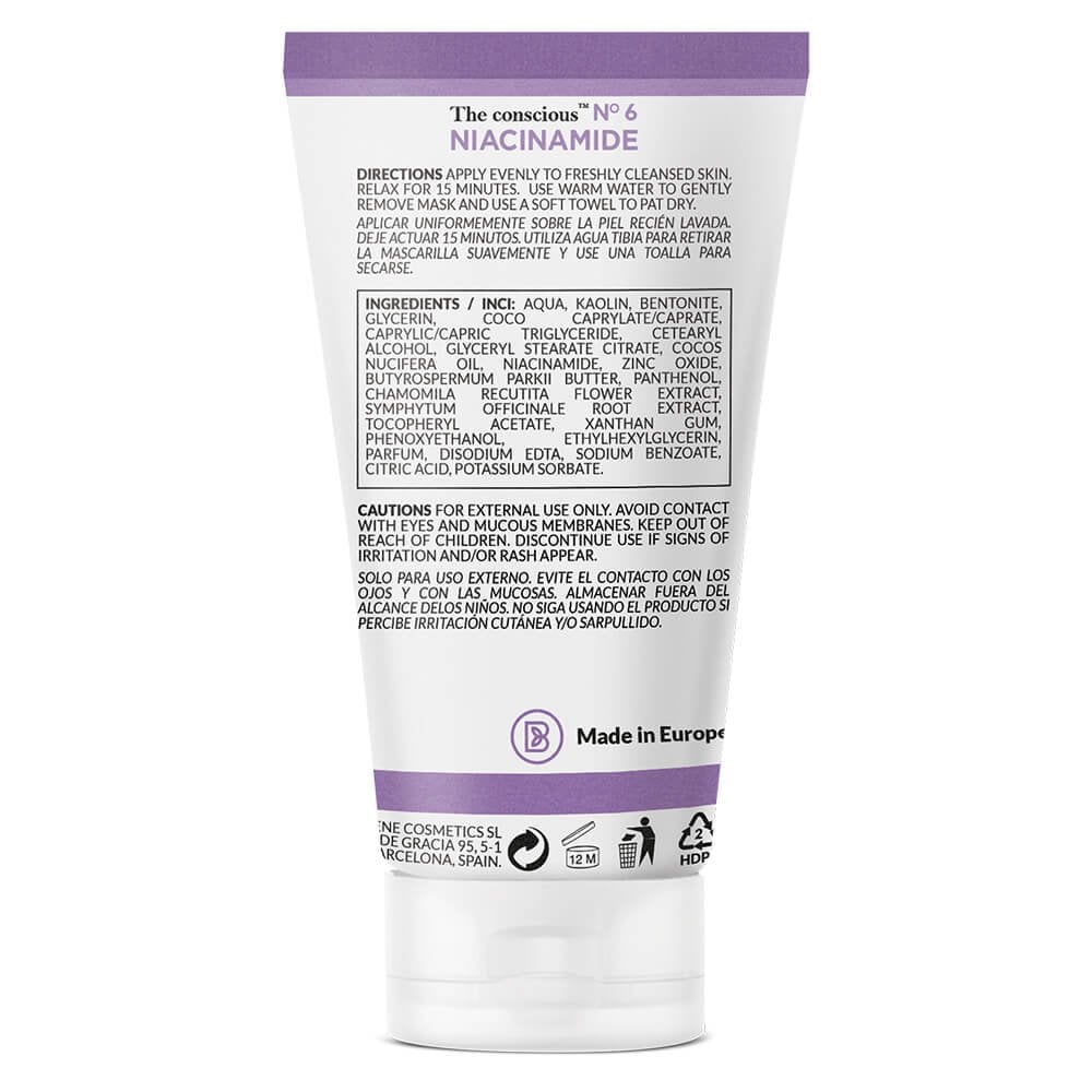 biovene-the-conscious-no-6-niacinamide-blemish-rescue-deep-cleansing-face-mask-50ml-p27246-66617_image.jpg Biovene The Conscious No. 6 Niacinamide Blemish-Rescue Deep Cleansing Face Mask 50ml - Image 1