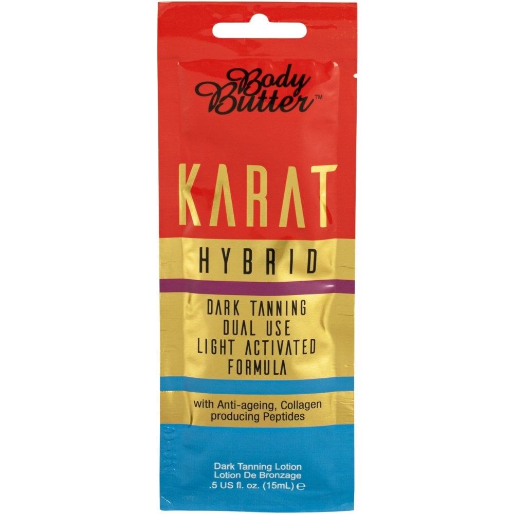 body-butter-karat-dual-use-light-activated-formula-hybrid-body-butter-dark-tanning-accelerator-lotion-sachet-15ml-p31843-88242_image.jpg Body Butter Karat Dual Use Light Activated Dark Tanning Accelerator Sachet 15ml - Image 1