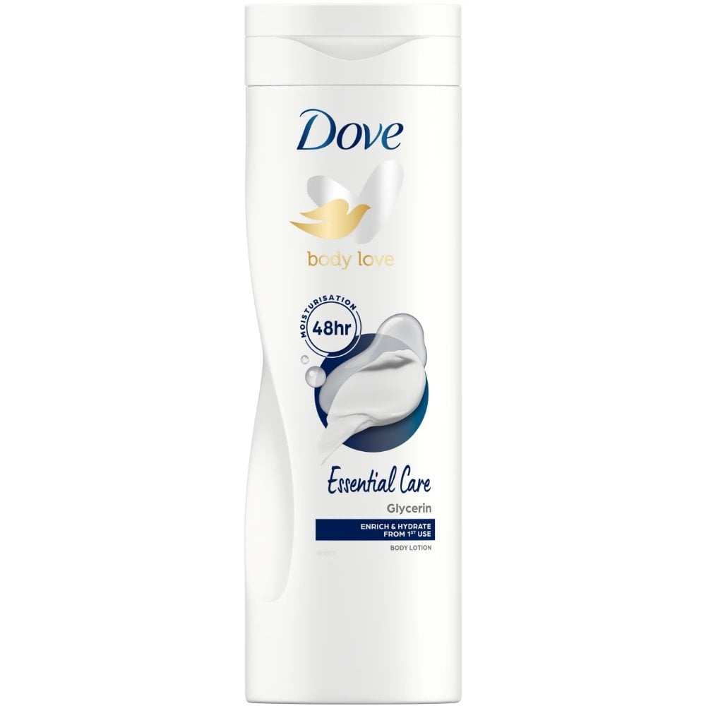 body-love-essential-care-nourishing-body-lotion-with-glycerin-for-dry-skin-400ml-p32805-120368_image.jpg Dove Body Love Essential Care Nourishing Body Lotion 400ml - Image 1