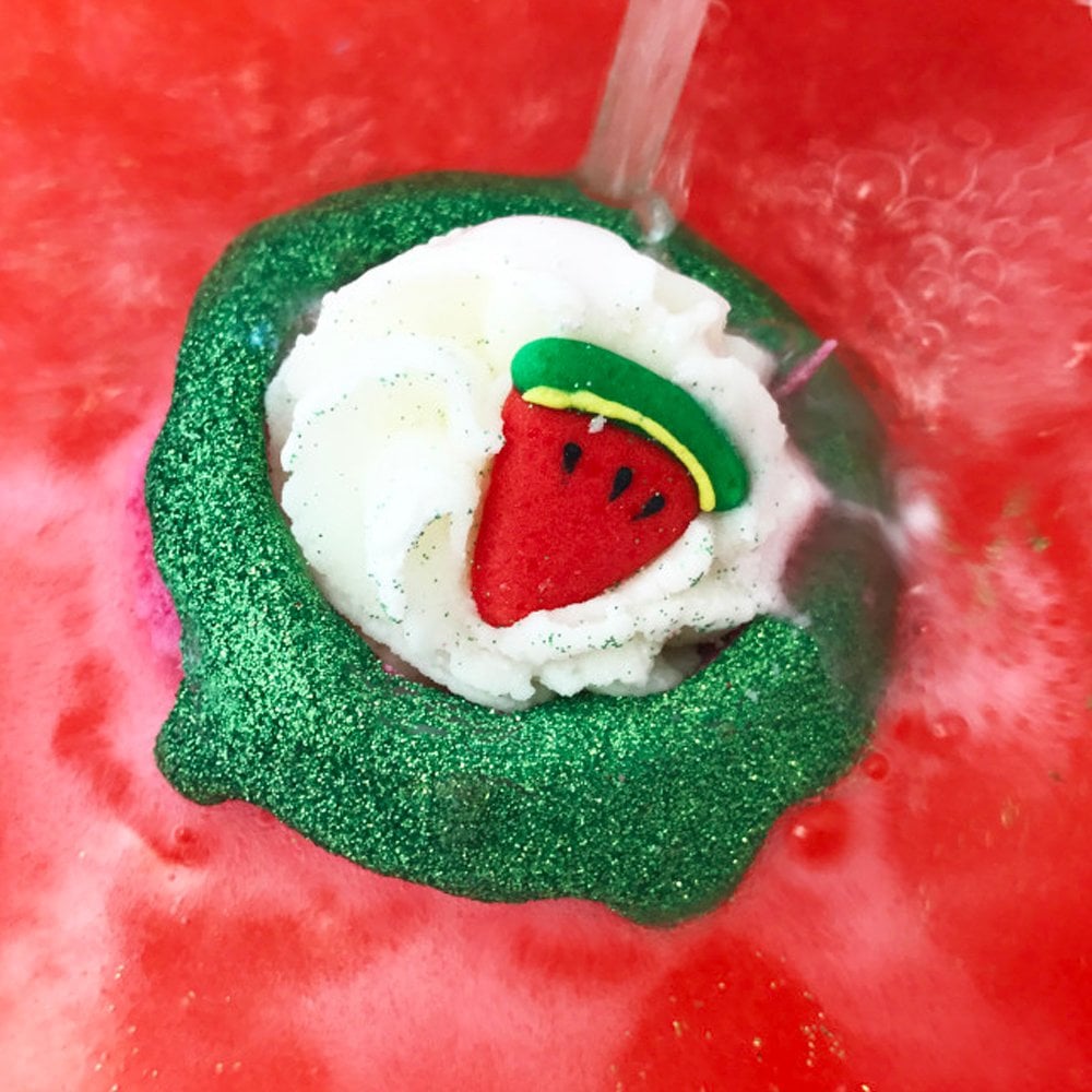 bomb-cosmetics-one-in-a-melon-bath-bomb-p10666-17728_image.jpg Bomb Cosmetics One In A Melon Bath Bomb - Image 1