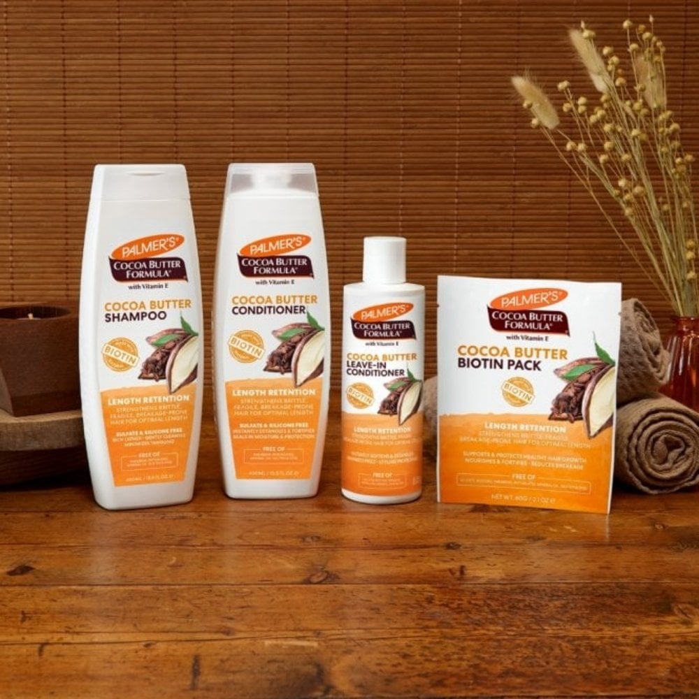 cocoa-butter-formula-length-retention-shampoo-conditioner-with-biotin-for-brittle-fragile-hair-twin-2-x-400ml-p37353-117610_image.jpg Palmer's Cocoa Butter Formula Length Retention Shampoo & Conditioner Twin 2 x 400ml - Image 1