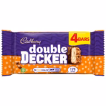 Cadbury Double Decker Chocolate Bar 4 Pack 149.2g - Image 2