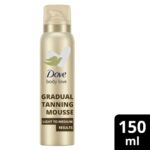 dove summer revived gradual self tanning body mousse light to medium 150ml - Image 3