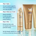 dove summer revived self tanning body lotion medium to dark 200ml - Image 3