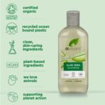 dr. organic aloe vera shampoo & conditioner twin 2 x 265ml