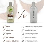 dr. organic virgin coconut oil shampoo & conditioner twin 2 x 265ml - Image 5