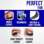 duo eyelash glue quick-set striplash adhesive formaldehyde & latex-free white/clear 5g - Image 2