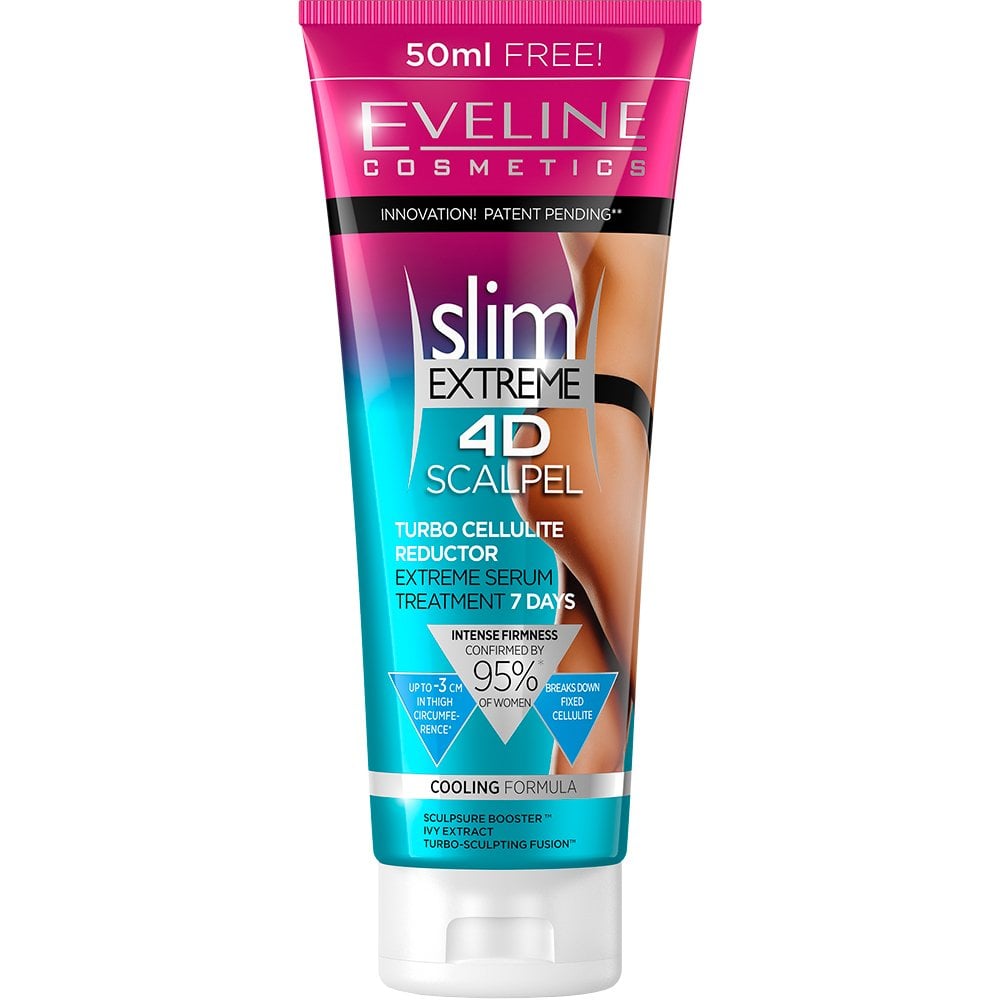eveline-cosmetics-slim-extreme-4d-scalpel-turbo-cellulite-reductor-extreme-serum-treatment-250ml-p17580-34416_image.jpg Eveline Cosmetics Slim Extreme 4D Scalpel Turbo Cellulite Reductor Extreme Serum Treatment 250ml - Image 1