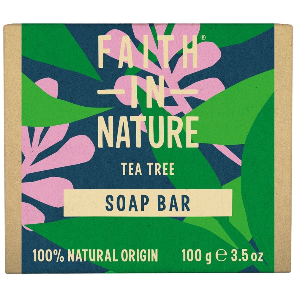 faith-in-nature-tea-tree-hand-made-soap-100g-p17477-96483_image.jpg Faith In Nature Tea Tree Hand Made Soap 100g - Image 1