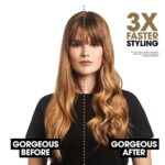ghd chronos flat iron hair straightener, 3x faster styling with 85% more shine black - Image 4