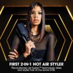 ghd duet style 2-in-1 hot air straighter, drier & styler white - Image 5