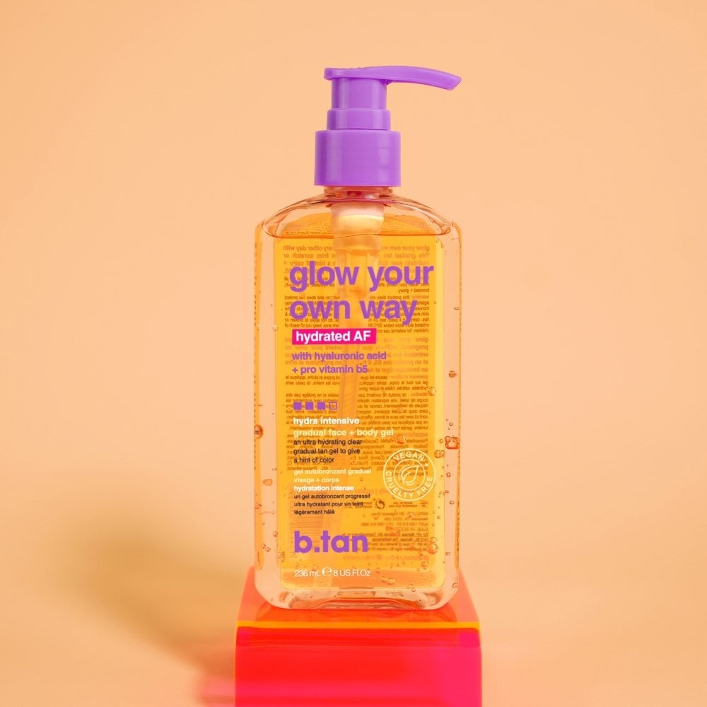 glow-your-own-way-hydrated-af-face-body-gradual-self-tan-gel-256ml-p37977-120699_image.jpg b.tan Glow Your Own Way Hydrated AF Face & Body Gradual Self Tan Gel 256ml - Image 1