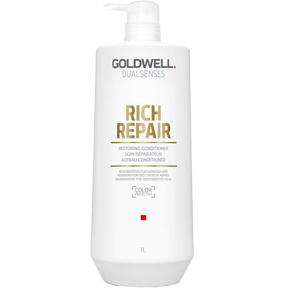 goldwell-dualsenses-rich-repair-restoring-conditioner-for-damaged-hair-1000ml-p4524-23181_image_ea2eabc7-931b-4b81-ab5e-b7fa111ef0cd.jpg Goldwell DualSenses Rich Repair Restoring Shampoo & Conditioner Twin 2 x 1000ml - Image 1