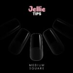 Halo Jellie Tips Soft Gel Nail Tips Medium Square x480 Sizes 0-11