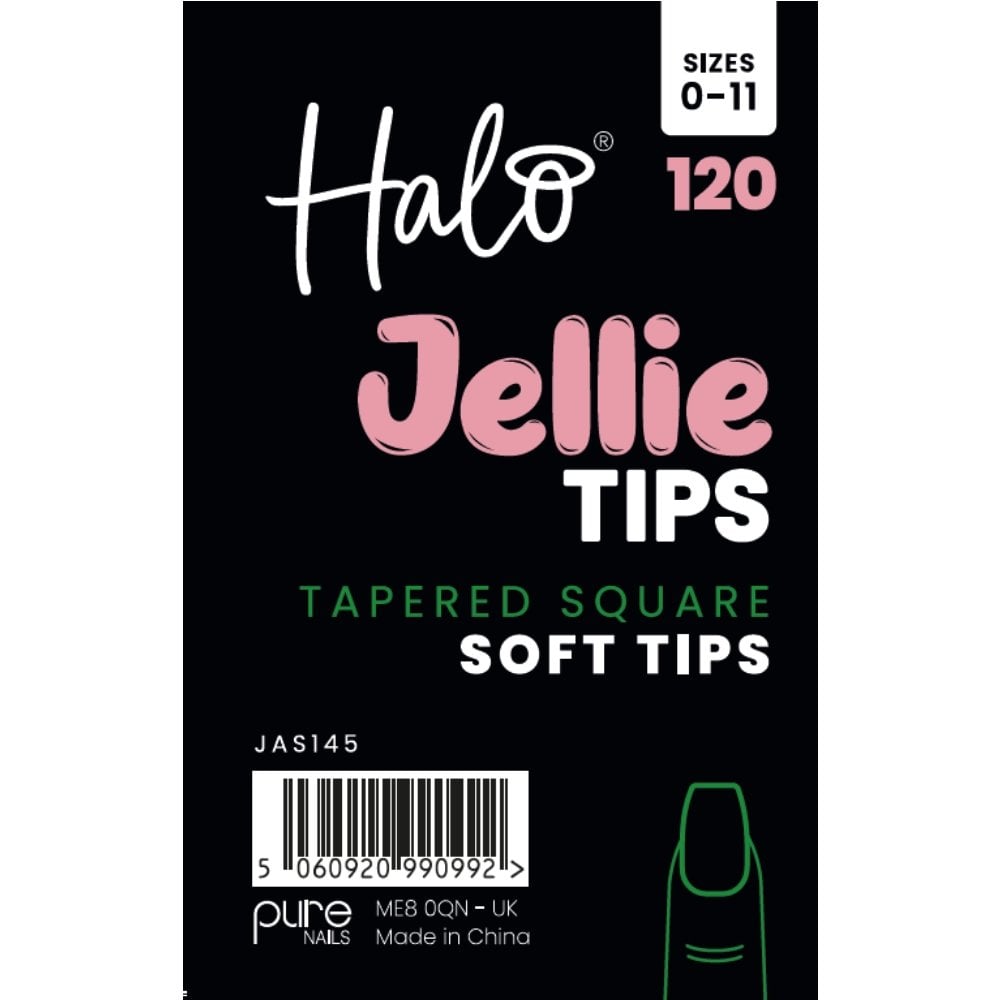 halo-jellie-tips-soft-gel-tapered-square-nail-tips-x120-sizes-0-1-p35498-107623_image.jpg Halo Jellie Tips Soft Gel Tapered Square Nail Tips x120 Sizes 0-1 - Image 1