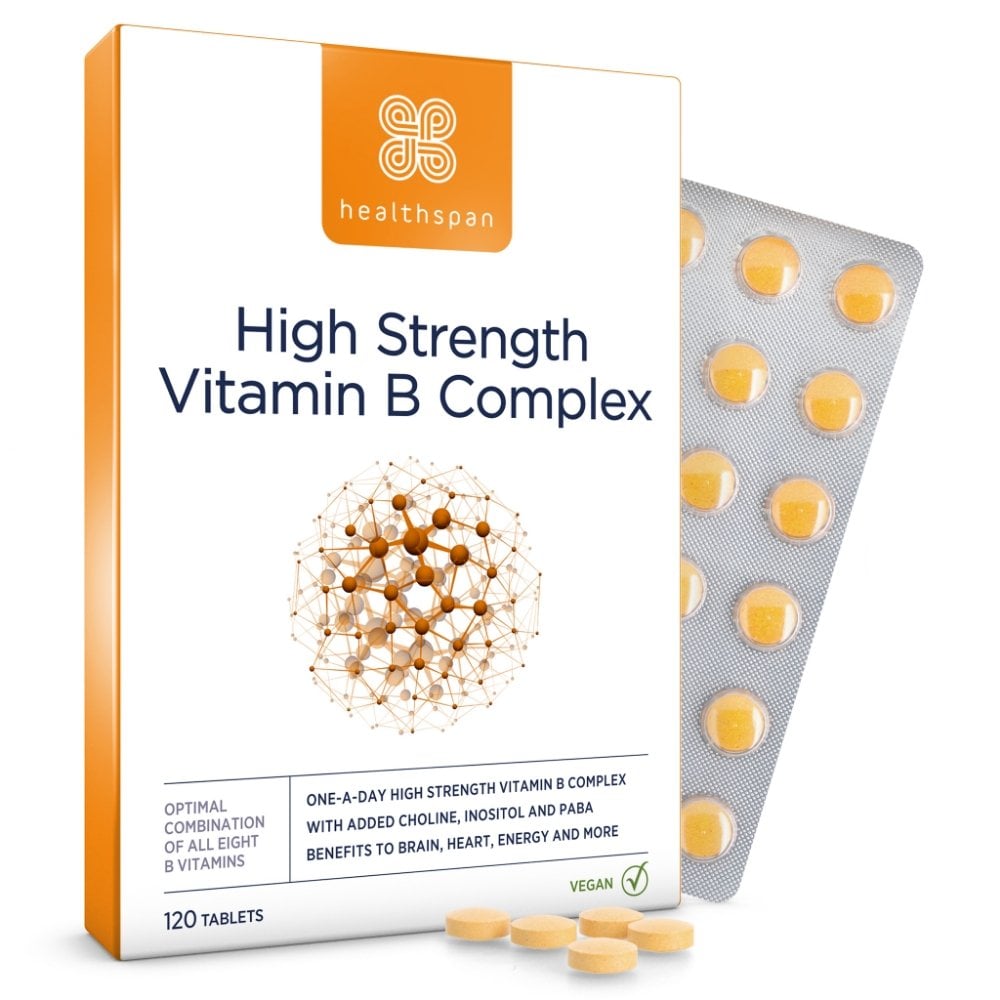 healthspan-high-strength-8-vitamin-b-complex-with-choline-inositol-for-brain-health-energy-levels-120-tablets-p22147-87741_image.jpg Healthspan High Strength 8 Vitamin B Complex 120 Tablets - Image 1