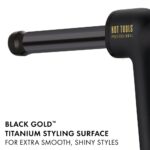 hot tools black gold 24k curl bar 25mm - Image 7