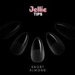 Halo Jellie Tips Soft Gel Almond Short Nail Tips x120 Sizes 0-11
