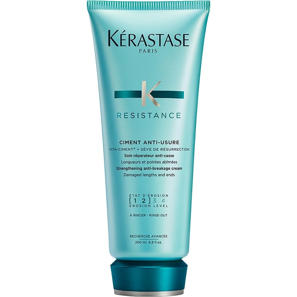 kerastase-resistance-ciment-anti-usure-strengthening-anti-breakage-cream-200ml-p13113-83286_image_70f52714-d484-4ff7-9207-3ce4ec82879a.jpg Kérastase Resistance 3 Step Strengthening Routine - Image 1