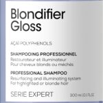L'Oreal Professionnel Serie Expert Blondifier Gloss Resurfacing + Illuminating Shampoo 300ml - Image 5