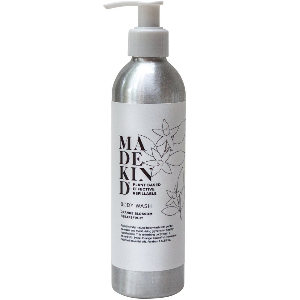 madekind-eco-friendly-natural-body-wash-with-orange-blossom-grapefruit-oils-250ml-p36479-113291_image.jpg MadeKind Eco Friendly Natural Body Wash with Orange Blossom & Grapefruit Oils 250ml - Image 1