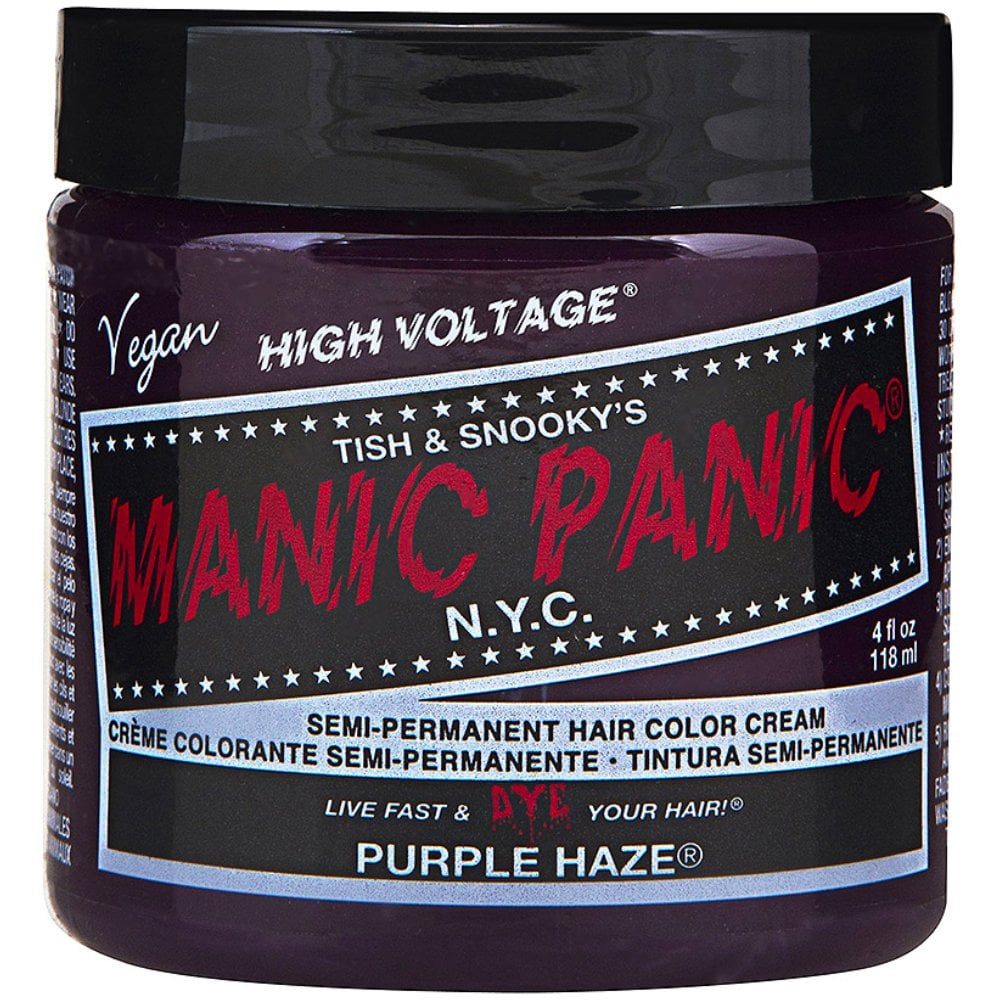 manic-panic-high-voltage-classic-hair-colour-cream-purple-haze-118ml-p11867-17842_image.jpg Manic Panic High Voltage Classic Hair Colour Cream Purple Haze 118ml - Image 1
