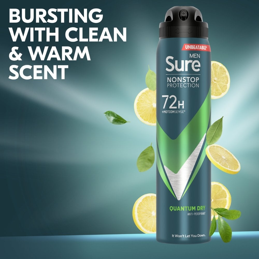 men-nonstop-protection-72h-quantum-dry-anti-perspirant-deodorant-spray-250ml-p38620-123485_image.jpg Sure Men Nonstop Protection 72h Quantum Dry Anti-Perspirant Deodorant Spray 250ml - Image 1