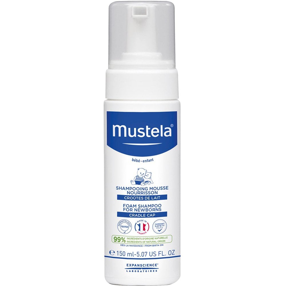 mustela-foam-shampoo-for-newborns-150ml-p20160-44578_image.jpg Mustela Foam Shampoo for Newborns 150ml - Image 1